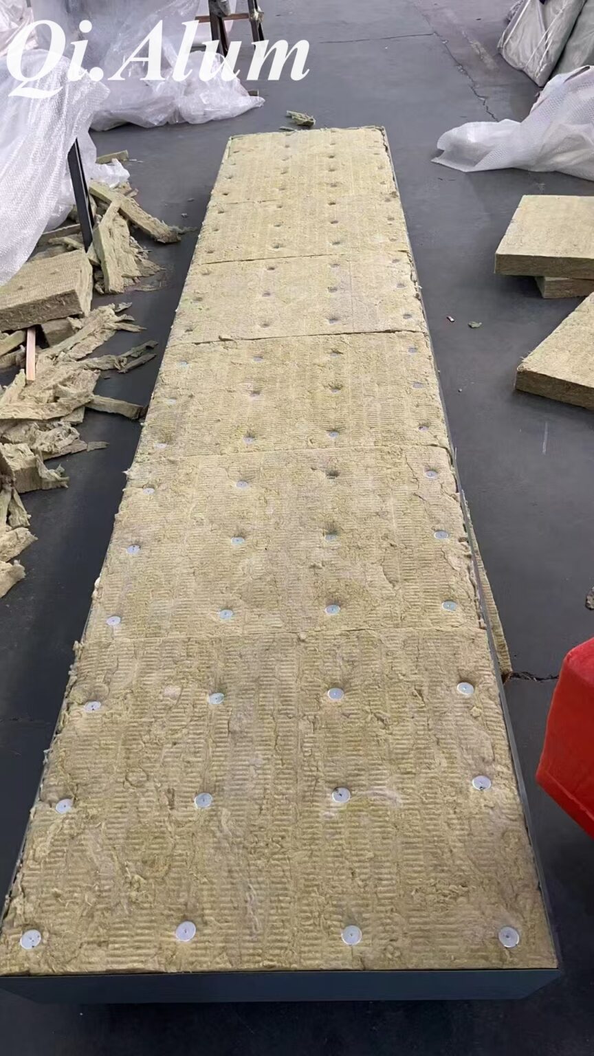 Choose Aluminum Shadow Box Rock Wool in Construction