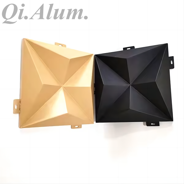 3D Aluminum Metal Cladding Panels for Exterior Walls