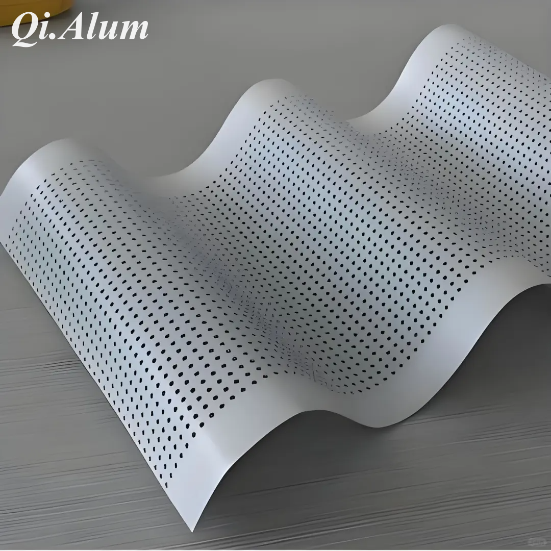 Aluminum Wave Perforated Panels Unique Visual Appeal