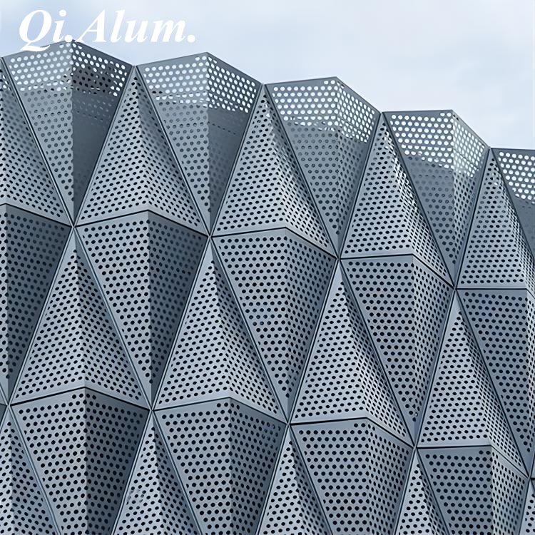 Custom Pattern 3D Aluminum Panels