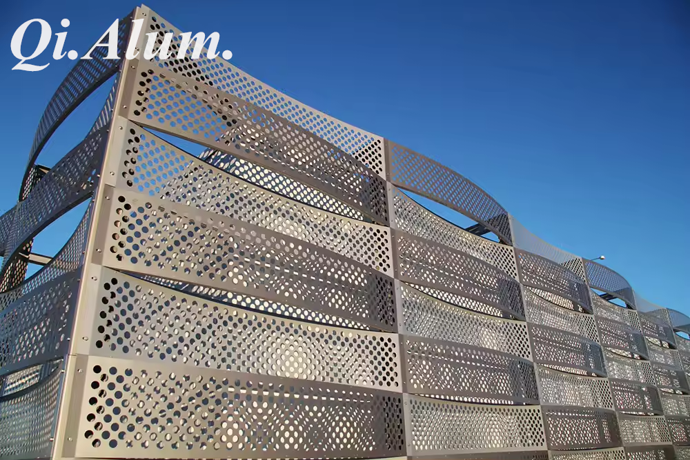 Sustainable Aluminum Perforated Panels for Green Building Design