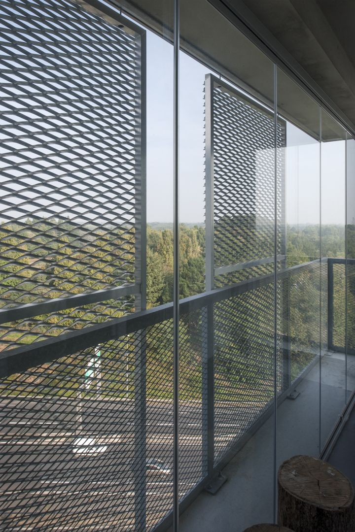 Aluminum Expanded Mesh Privacy Screen