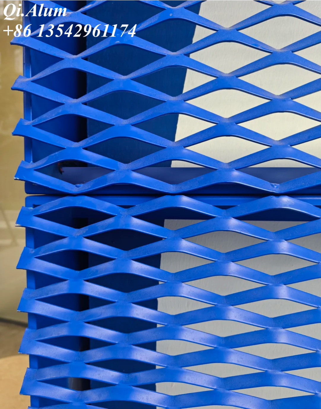 Aluminum Expanded Mesh for Shopping Mall Facades